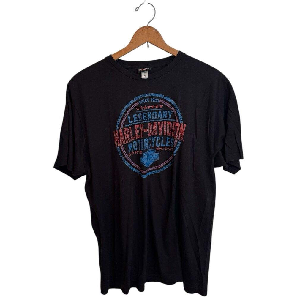 Harley Davidson Mt. Rainier Seattle Washington Mens Small Short Sleeve Black Xl